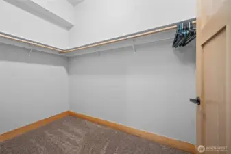 Walk-in closet for second Bonus room/office.
