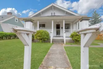 Front of home