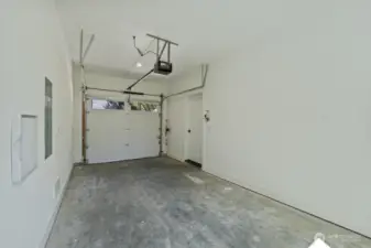 ONE car Garage!