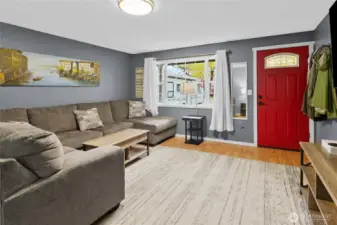 Entry way/living room