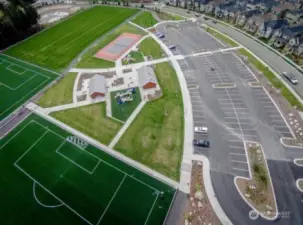 Jeanne Hansen park a couple of blocks away