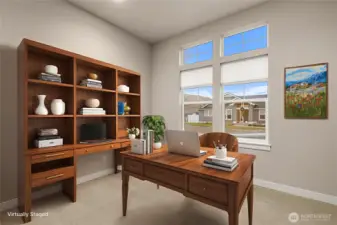 Front bedroom/office