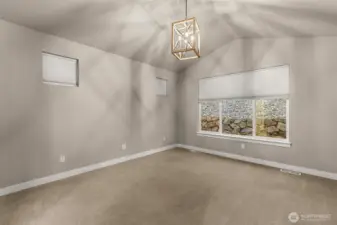 Large primary bedroom