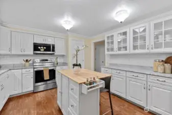 Newly renovated kitchen