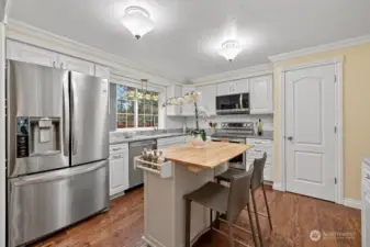 Stainless appliances