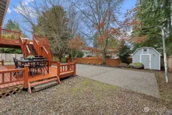 Pickleball/basketball area