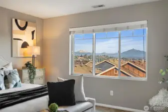 Imagine unwinding here at day's end, mountain views washing away your worries.