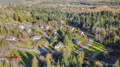 This stunning private community is a dream to pull up to