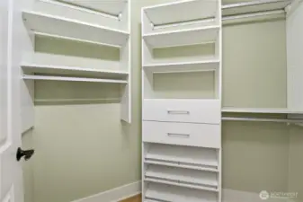 Primary room closet one.