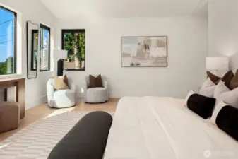 Designed as a true sanctuary for rest and relaxation, calm and comfort.