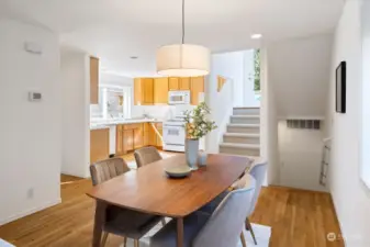 Large dining area