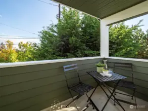 covered balcony