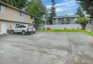 Each unit has one assigned parking space with ample street parking