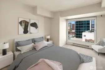 Virtual staging guest bedroom...