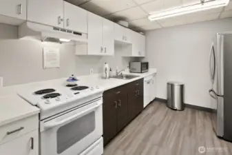 The Sky Lounge kitchen.