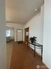 Kitchen looking back to front door.