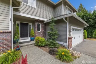 Beautiful landscaping and grounds, including as you walk up to the front door.