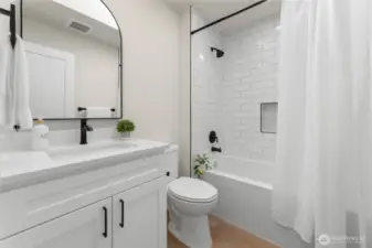secondary upstairs bathroom