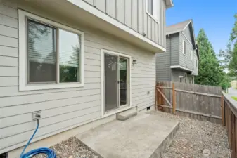 Back Patio