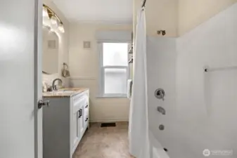 Updated bathroom