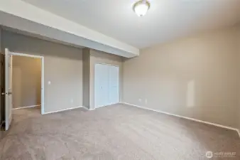 Lower level bedroom