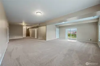 Family room lower level