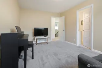 Upstairs 2nd floor bedroom #4, with access to Jack and Jill hall bathroom