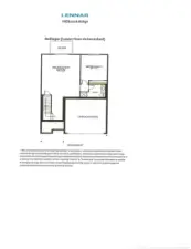 Lennar Homes Floorplan