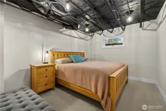 Office or 4th bedroom in basement