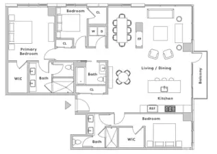 Floor plan.