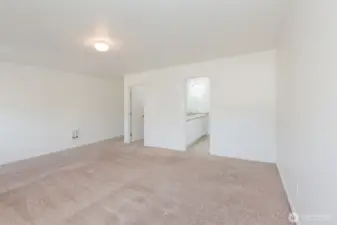 Huge primary bedroom!