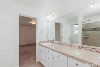 Primary bedroom ensuite.