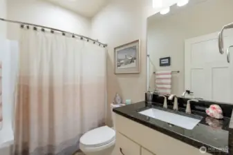 Secondary bathroom