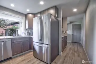 Another view of the kitchen