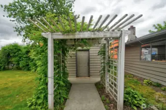 Shed for your garden tools or additional storage