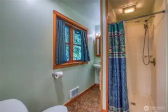 Main floor 3/4 bath.