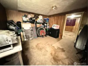 Downstairs Living Space LEFT.