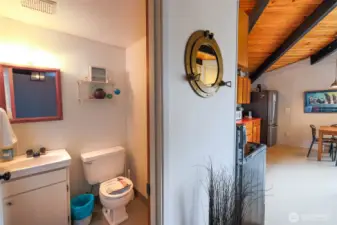 Upper level bathroom