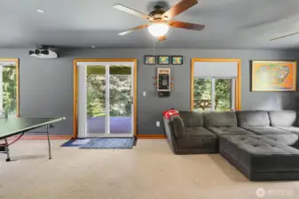 Downstairs Slider to Patio