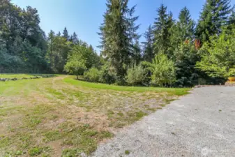 Driveway from the Shop to the House