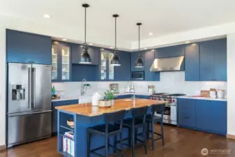 Wolf and Miele appliances