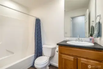 Full bathroom upstairs