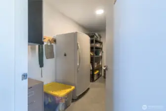 Storage room in shop