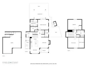 Estimated floor plans.