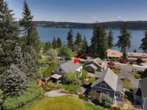 One more shot emphasizing the privacy that comes with this particular Bungalow.