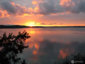 And then there are the colorful sunsets to enjoy.