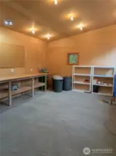 Other end of the shop.