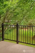 Balcony for enjoying the scenery
