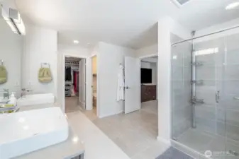 This thoughtfully designed space combines functionality with elegance, creating your own personal retreat.