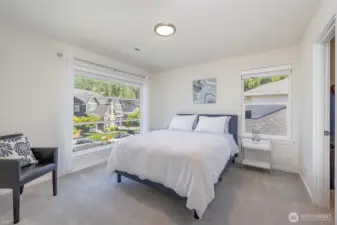 Another view of the third guest bedroom.